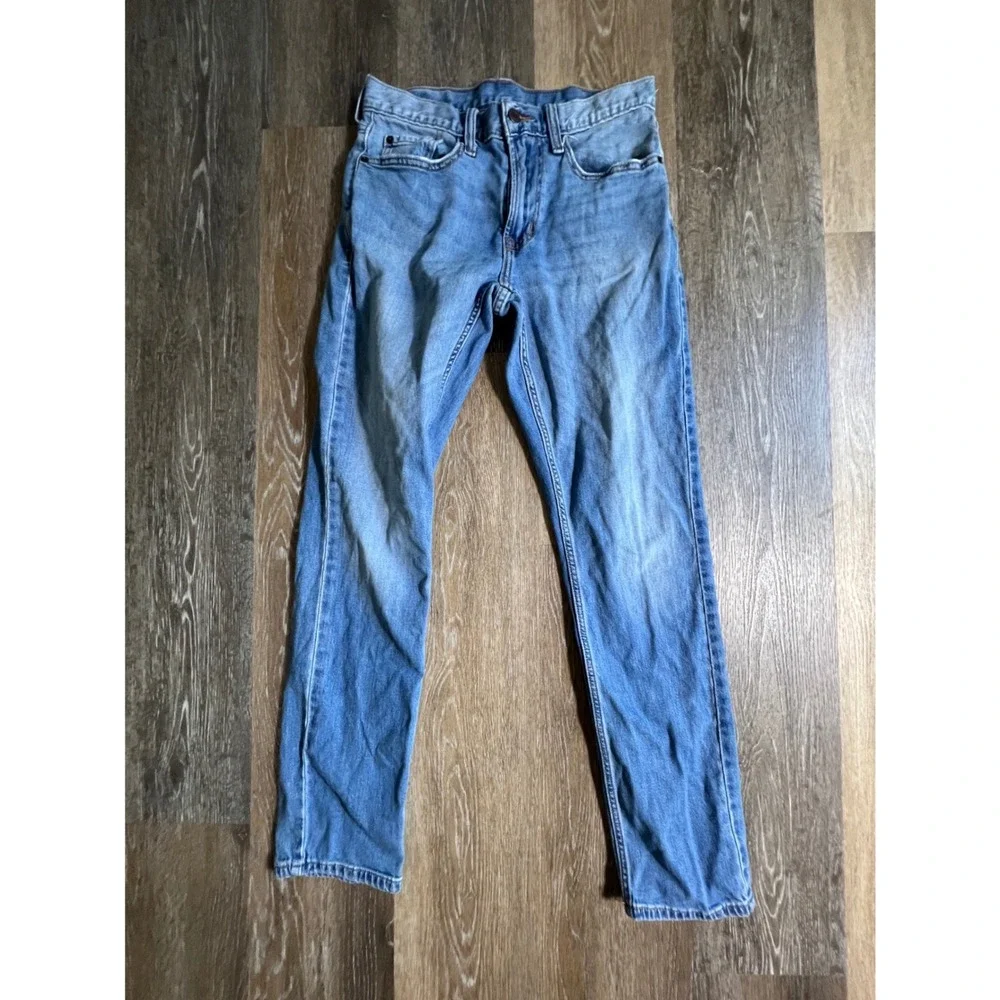 Old Navy Slim Jeans Mens 30x32 Blue Medium Wash Stretch Denim 3030